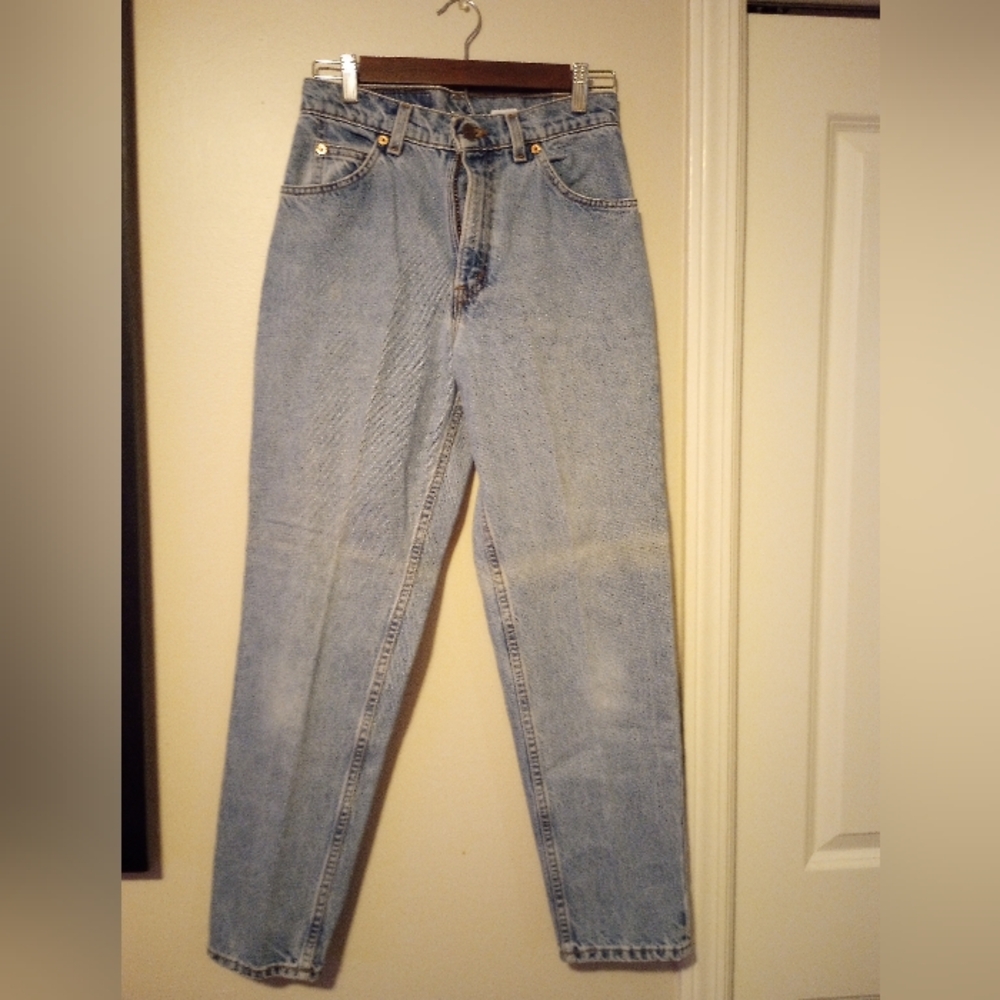 Levi's Vintage Relaxed Fit Tapered Leg Orange Tab 1997 women's jeans